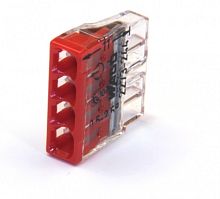 Клеммы WAGO 2273-244 (4Х2,5мм2 с пастой) (упаковка 100шт.) картинка 